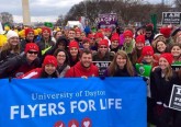 University of Dayton Students attend March for Life. (Courtesy Photo)