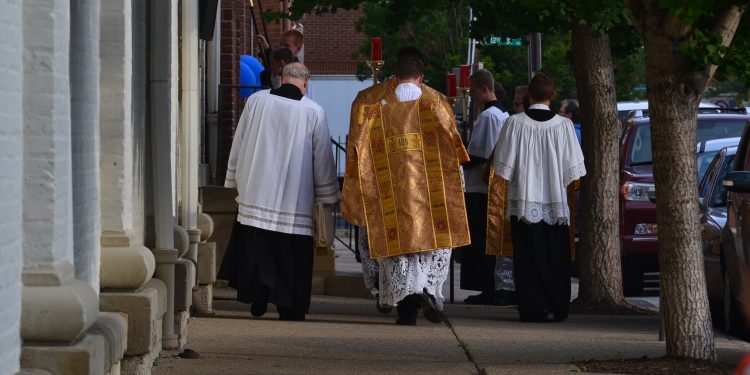 With the anniversary mass complete, Old St. Mary's continues as shining light in Over-the-Rhine. (CT Photo/Greg Hartman)