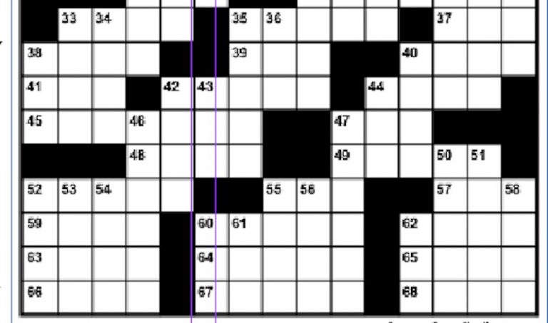 Crossword Puzzle Clues for May Catholic Telegraph