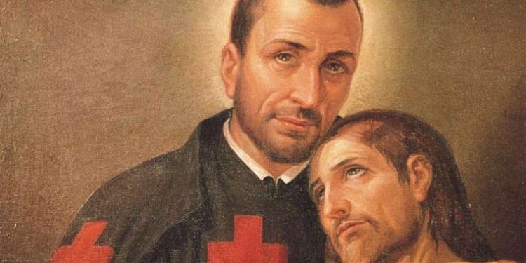 St. Camillus de Lellis. Public domain.