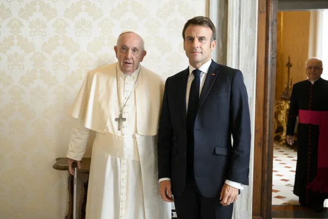 Pope Francis Meets French President Emmanual Macron – Catholic Telegraph