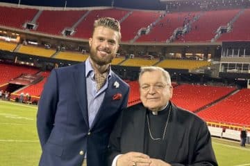 For Chiefs' star kicker, his Catholic faith and family are his