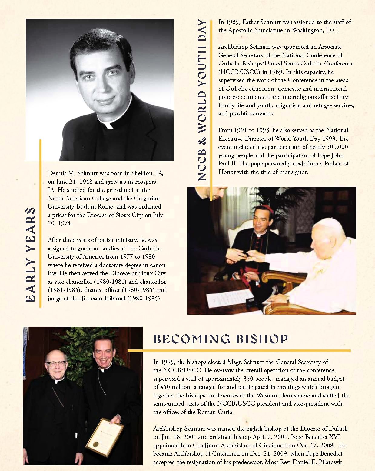 50 Years A Priest; Archbishop Dennis M. Schnurr – Catholic Telegraph